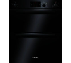Bosch HBN13B261B Electric Double Oven - Black